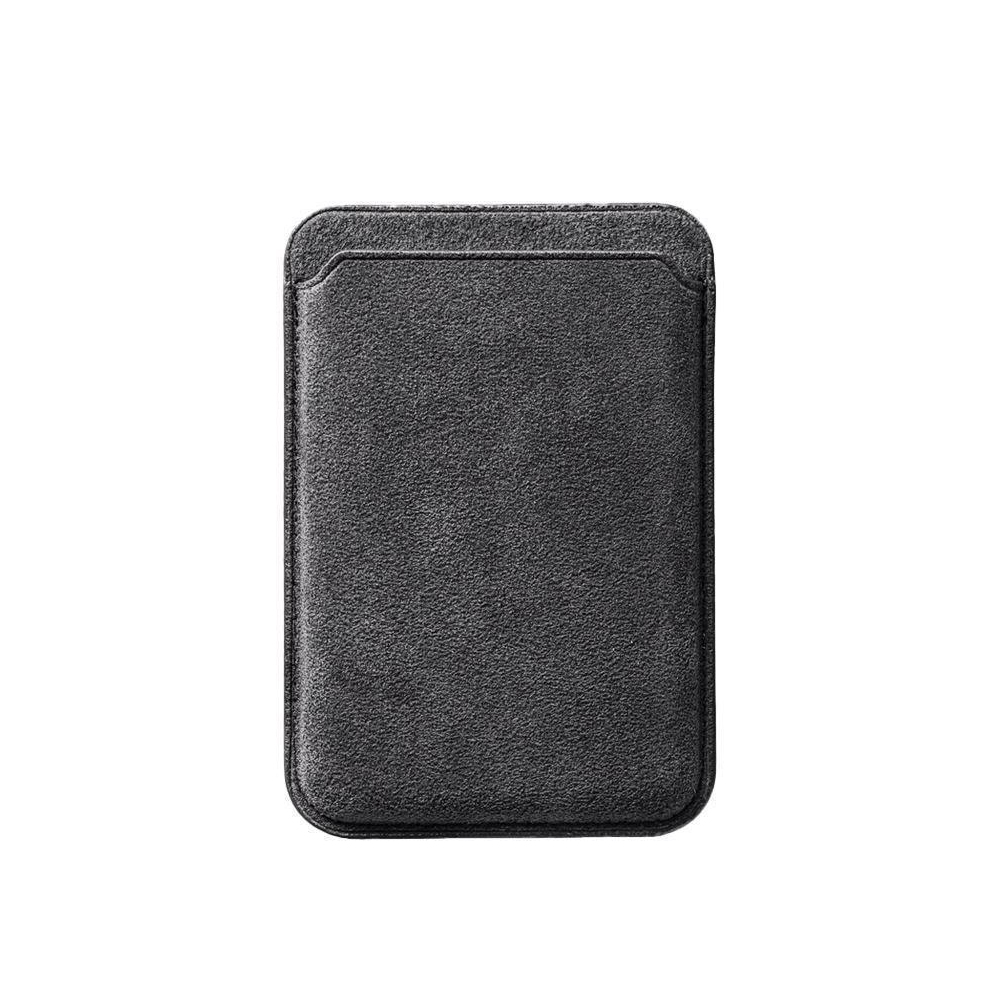 Alcantara Magsafe Wallet - Space Grey