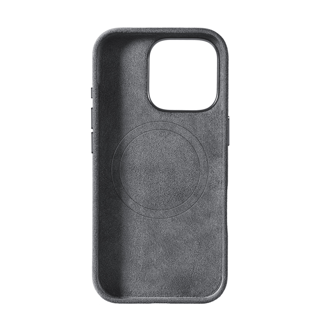 IPhone 16 Pro - Alcantara Case - Nardo Gray - Afbeelding 2