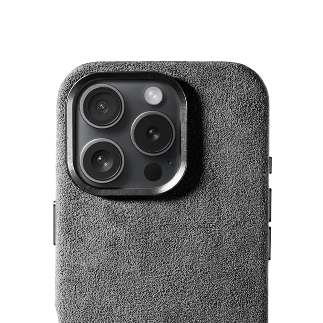 IPhone 16 Pro - Alcantara Case - Nardo Gray - Afbeelding 5